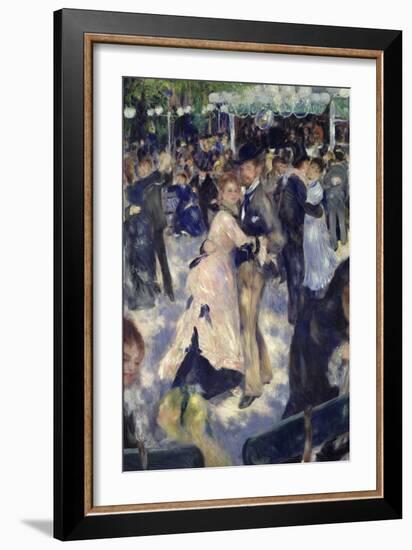 Le Moulin De La Galette, 1876-Pierre-Auguste Renoir-Framed Giclee Print