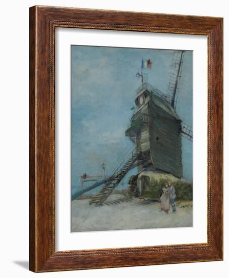 Le Moulin De La Galette, 1886-Vincent van Gogh-Framed Giclee Print