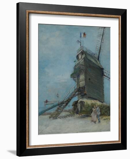 Le Moulin De La Galette, 1886-Vincent van Gogh-Framed Giclee Print