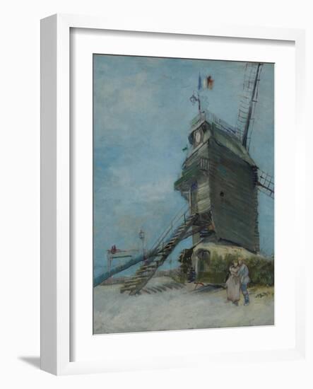 Le Moulin De La Galette, 1886-Vincent van Gogh-Framed Giclee Print