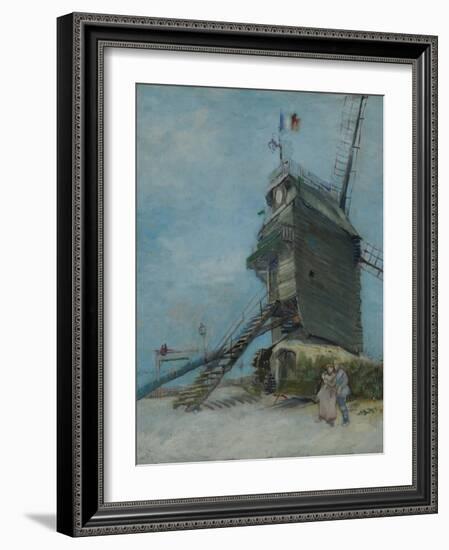 Le Moulin De La Galette, 1886-Vincent van Gogh-Framed Giclee Print