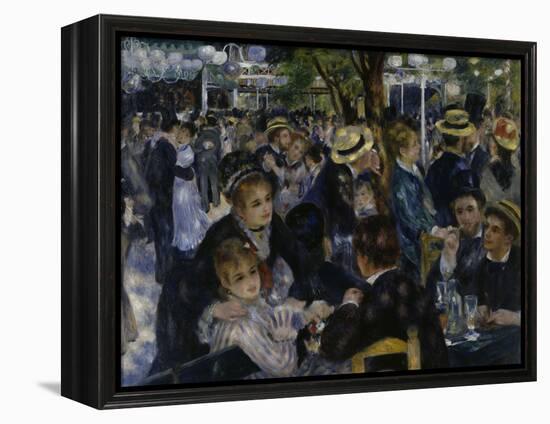 Le Moulin de la Galette, c.1876-Pierre-Auguste Renoir-Framed Premier Image Canvas