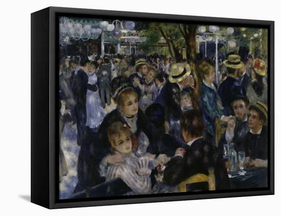 Le Moulin de la Galette, c.1876-Pierre-Auguste Renoir-Framed Premier Image Canvas