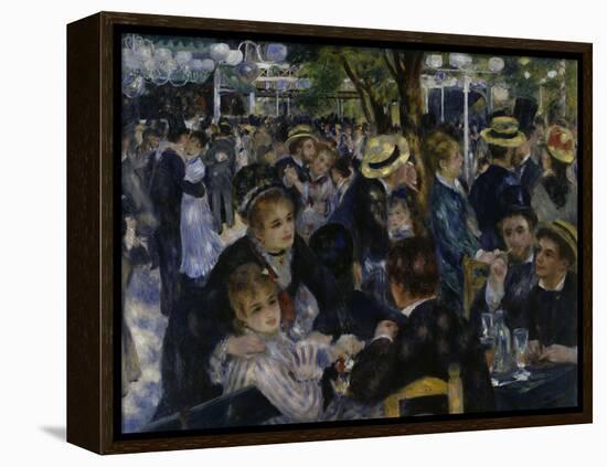 Le Moulin de la Galette, c.1876-Pierre-Auguste Renoir-Framed Premier Image Canvas
