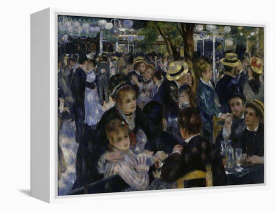 Le Moulin de la Galette, c.1876-Pierre-Auguste Renoir-Framed Premier Image Canvas