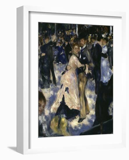 Le Moulin de la Galette, c.1876-Pierre-Auguste Renoir-Framed Giclee Print