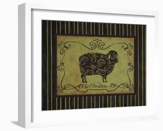 le Mouton-Sophie Devereux-Framed Art Print