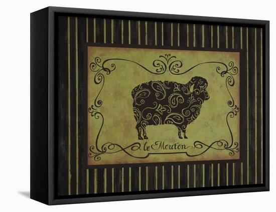 le Mouton-Sophie Devereux-Framed Stretched Canvas