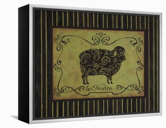 le Mouton-Sophie Devereux-Framed Stretched Canvas