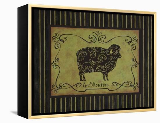 le Mouton-Sophie Devereux-Framed Stretched Canvas