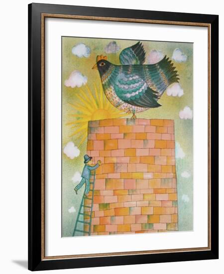 Le Mur-Françoise Deberdt-Framed Collectable Print