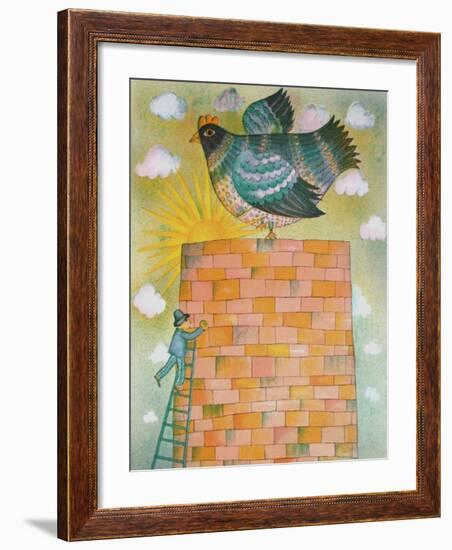 Le Mur-Françoise Deberdt-Framed Collectable Print