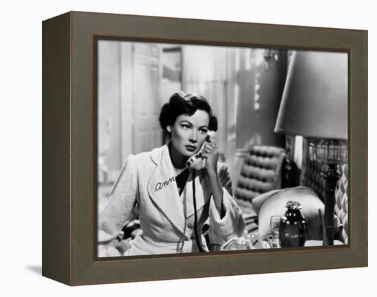 Le Mysterieux Docteur Korvo Whirlpool De Otto Preminger Avec Gene Tierney 1949-null-Framed Stretched Canvas