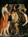 Venus in Vulcan's Forge, 1641-Le Nain Brothers-Framed Giclee Print