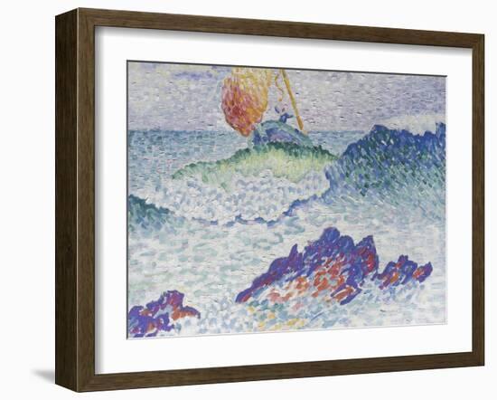 Le naufrage-Henri Edmond Cross-Framed Giclee Print