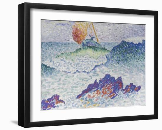 Le naufrage-Henri Edmond Cross-Framed Giclee Print