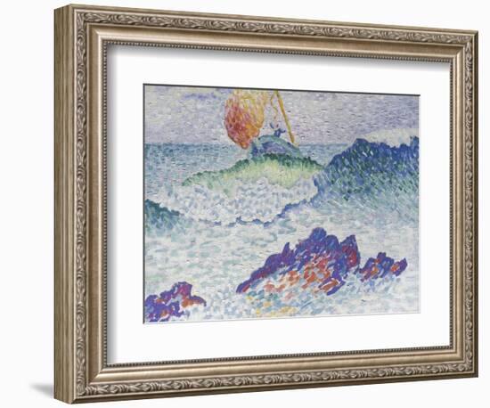 Le naufrage-Henri Edmond Cross-Framed Giclee Print