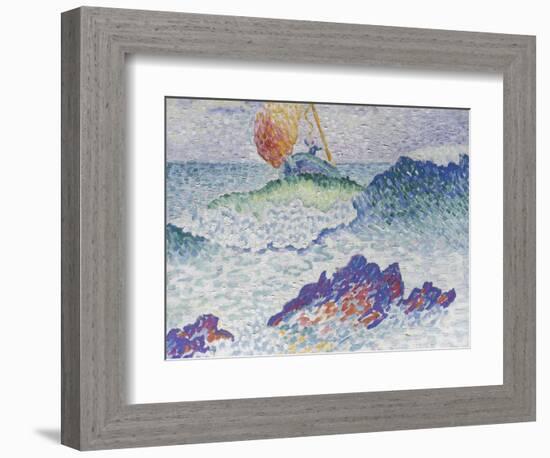 Le naufrage-Henri Edmond Cross-Framed Giclee Print