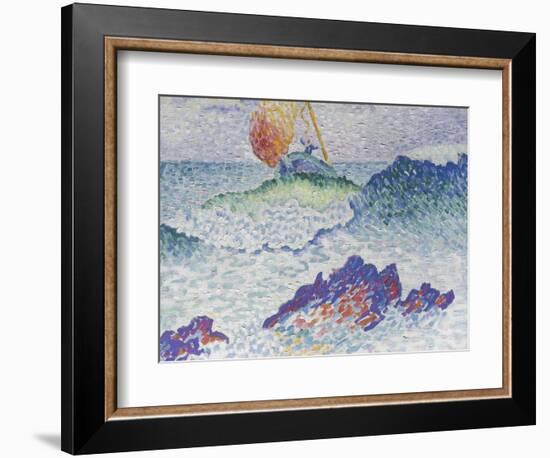 Le naufrage-Henri Edmond Cross-Framed Giclee Print