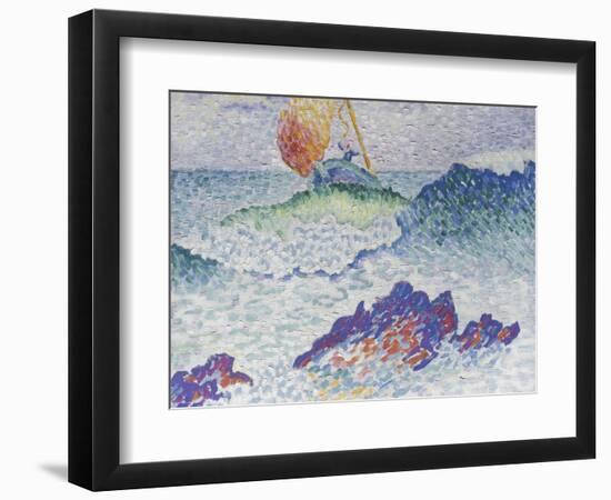 Le naufrage-Henri Edmond Cross-Framed Giclee Print