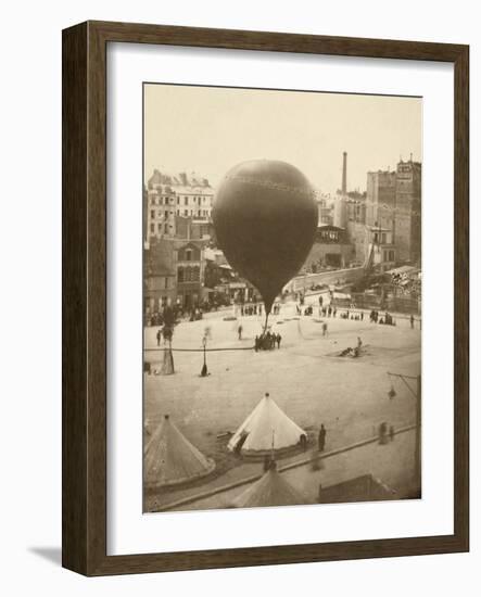 Le Neptune, Place Saint-Pierre À Montmartre, September 23, 1870-Nadar-Framed Photographic Print