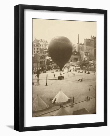 Le Neptune, Place Saint-Pierre À Montmartre, September 23, 1870-Nadar-Framed Photographic Print