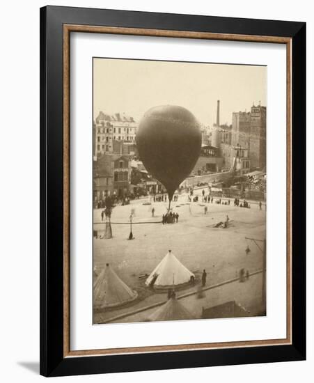 Le Neptune, Place Saint-Pierre À Montmartre, September 23, 1870-Nadar-Framed Photographic Print