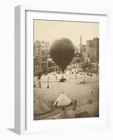 Le Neptune, Place Saint-Pierre À Montmartre, September 23, 1870-Nadar-Framed Photographic Print