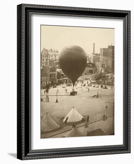 Le Neptune, Place Saint-Pierre À Montmartre, September 23, 1870-Nadar-Framed Photographic Print