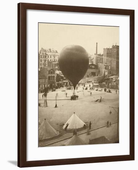 Le Neptune, Place Saint-Pierre À Montmartre, September 23, 1870-Nadar-Framed Photographic Print