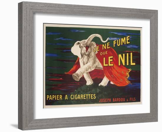 Le Nil Rolling Paper Vintage Advertising Poster-null-Framed Giclee Print