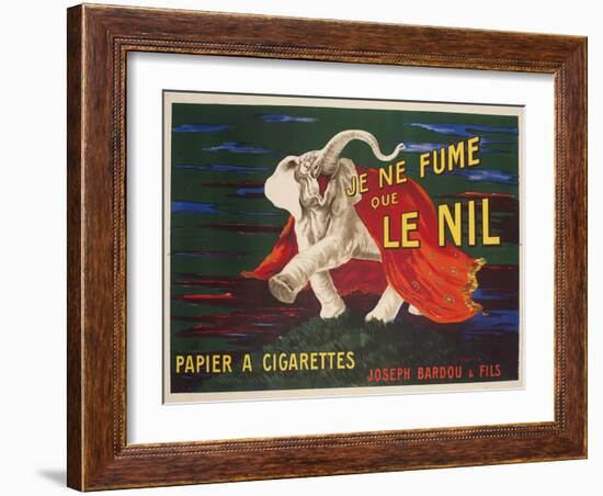 Le Nil Rolling Paper Vintage Advertising Poster-null-Framed Giclee Print