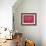 Le nouveau est arrivé (rouge)-Ben Vautier-Framed Collectable Print displayed on a wall