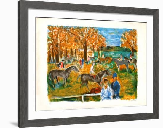 Le Paddock-Emilio Grau-Sala-Framed Limited Edition