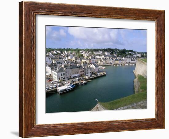 Le Palais, Belle Ile En Mer, Breton Islands, Morbihan, Brittany, France-Bruno Barbier-Framed Photographic Print