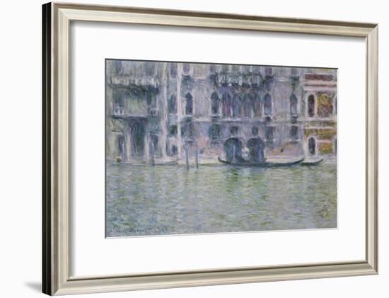 Le Palais Da Mula-Claude Monet-Framed Giclee Print