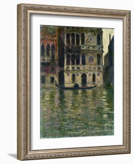 Le Palais Dario, Venise, 1908-Claude Monet-Framed Giclee Print