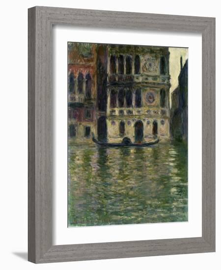 Le Palais Dario, Venise, 1908-Claude Monet-Framed Giclee Print