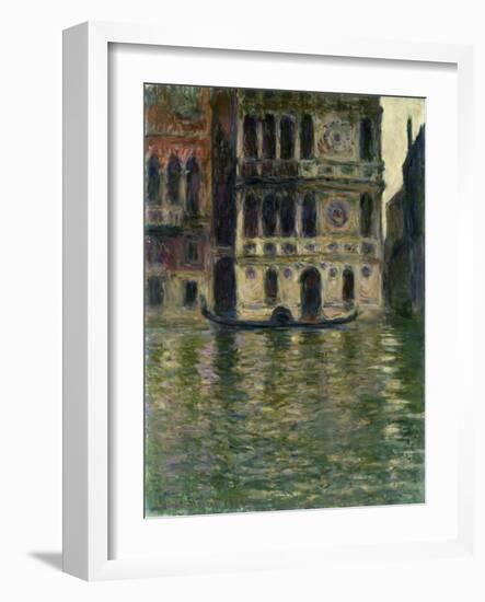 Le Palais Dario, Venise, 1908-Claude Monet-Framed Giclee Print