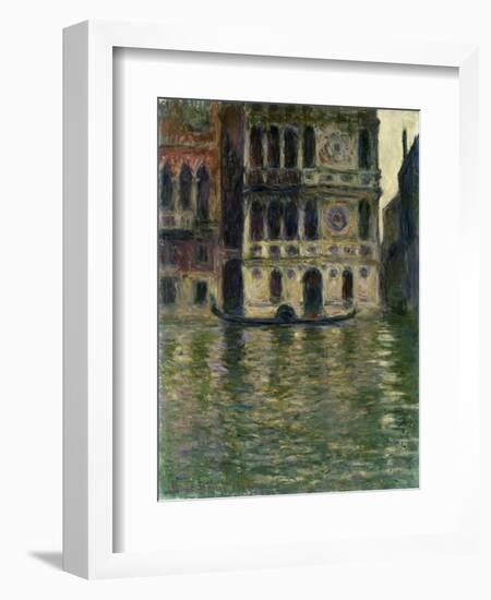 Le Palais Dario, Venise, 1908-Claude Monet-Framed Giclee Print