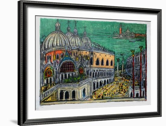 Le Palais de Doges-André Cottavoz-Framed Limited Edition