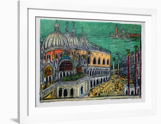 Le Palais de Doges-André Cottavoz-Framed Limited Edition