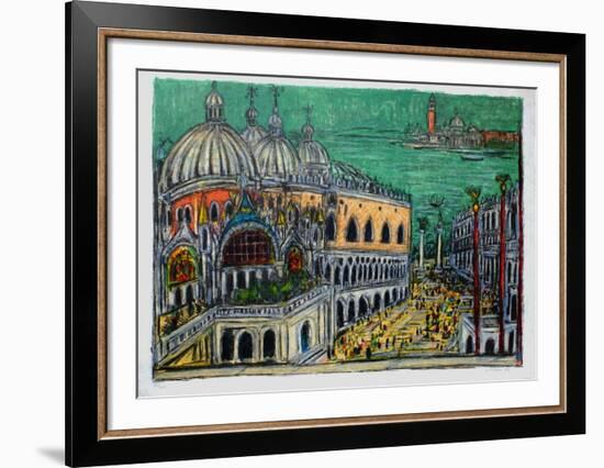 Le Palais de Doges-André Cottavoz-Framed Limited Edition