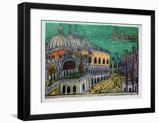 Le Palais de Doges-André Cottavoz-Framed Limited Edition