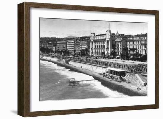 Le Palais De La Mediterranee on Promenade Des Anglais, Nice, South of France, Early 20th Century-null-Framed Giclee Print