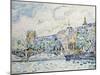 Le Palais Du Louvre, 1910-Paul Signac-Mounted Giclee Print