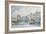 Le Palais du Louvre-Paul Signac-Framed Giclee Print