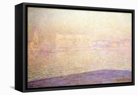 Le Palais Ducal Vu de Saint-Georges Majeur, 1908-Claude Monet-Framed Premier Image Canvas