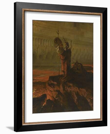 Le Pandemonium (Milton, Paradise Lost)-John Martin-Framed Giclee Print