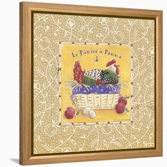 Le Panier a Pomme-Sudi Mccollum-Framed Stretched Canvas